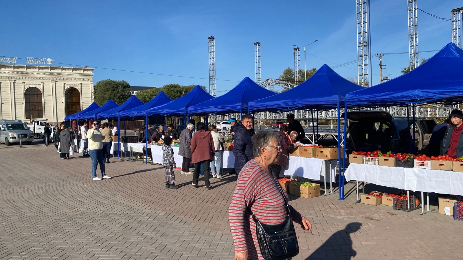 Ауыл шаруашылығы жәрмеңкесі ұйымдастырылды