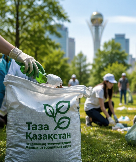 ӨЗГЕРІСТІ КҮТПЕЙ, ӨЗ ӨЛКЕҢДІ ӨЗІҢ ТАЗА ҰСТА!